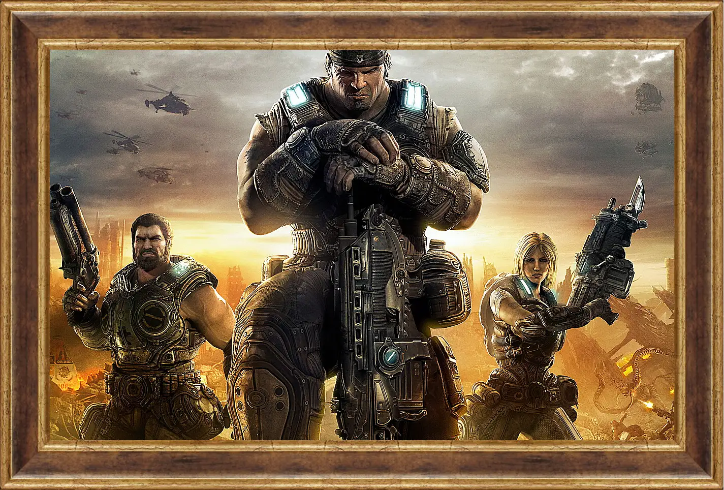 Картина в раме - Gears Of War 3
