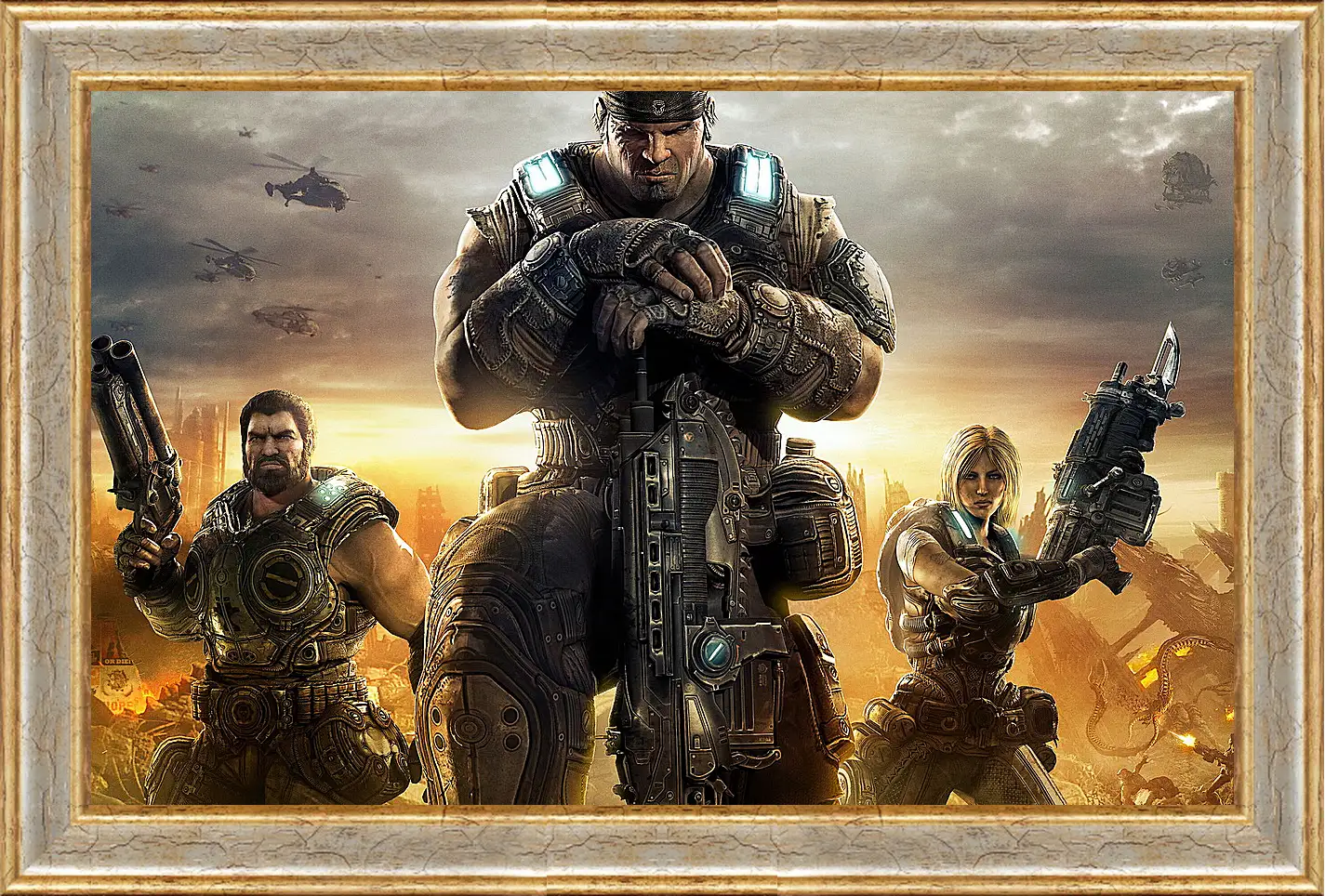 Картина в раме - Gears Of War 3
