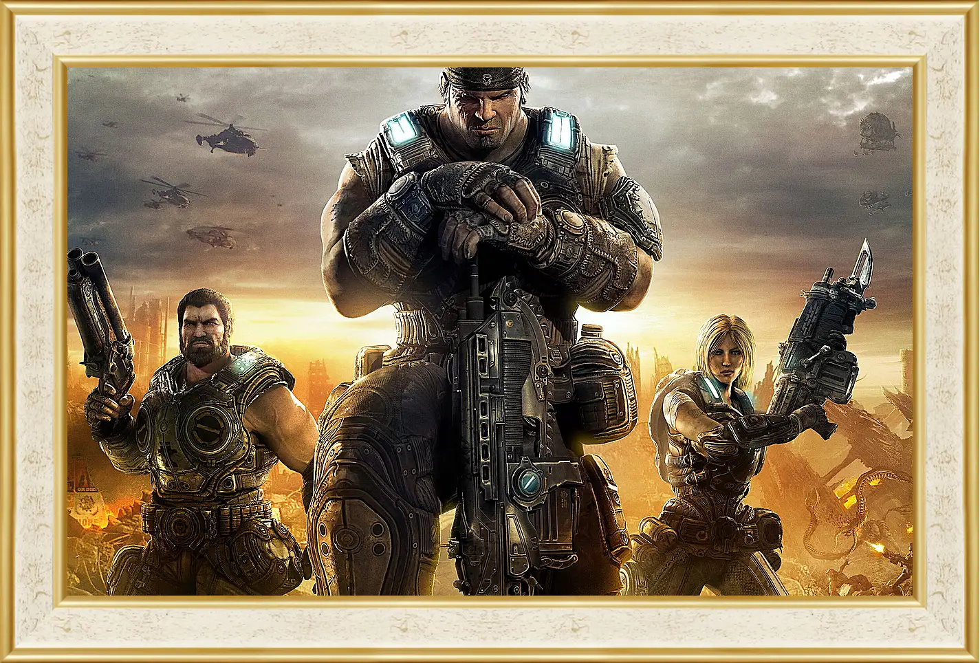 Картина в раме - Gears Of War 3
