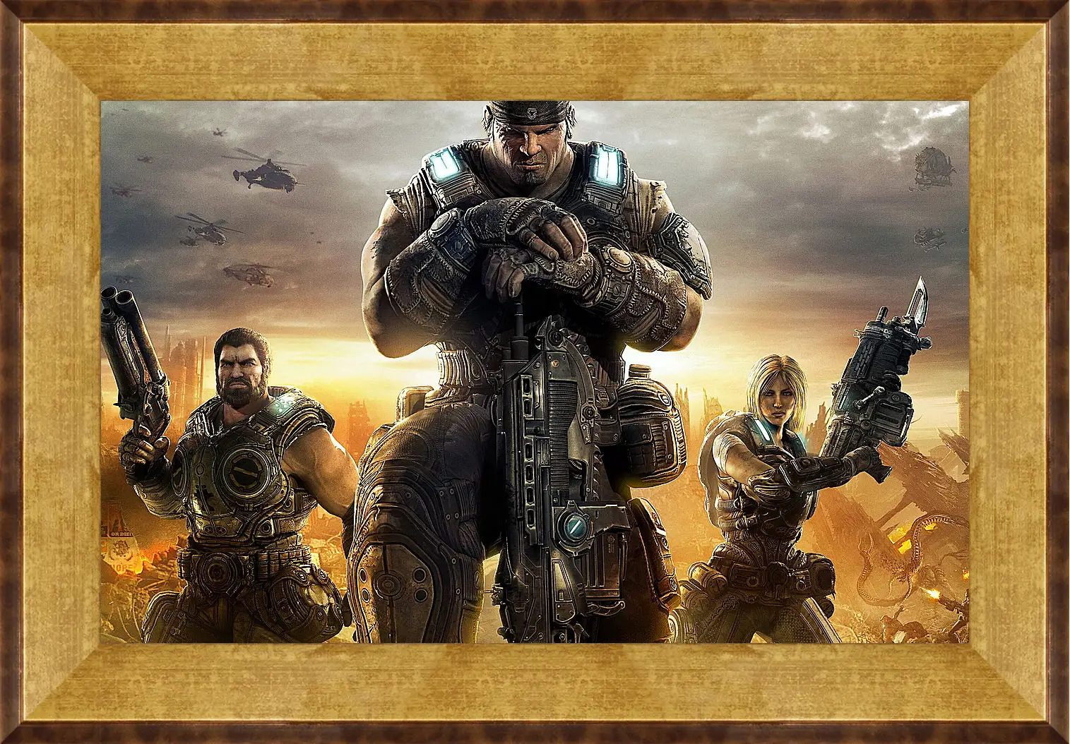 Картина в раме - Gears Of War 3
