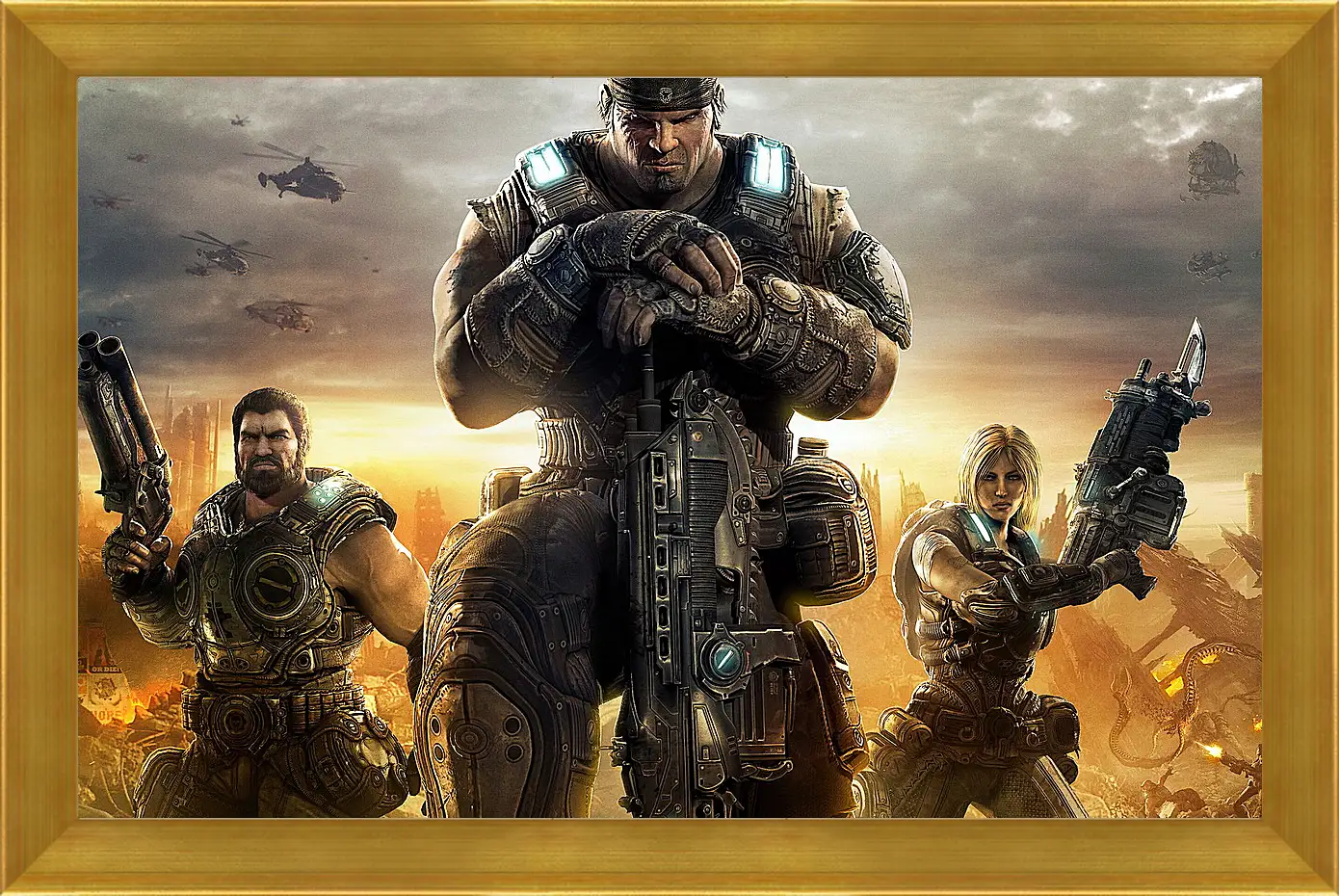 Картина в раме - Gears Of War 3
