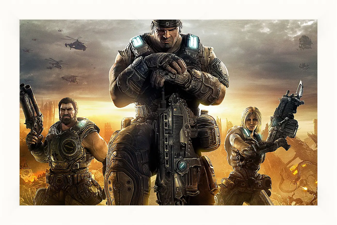 Картина в раме - Gears Of War 3
