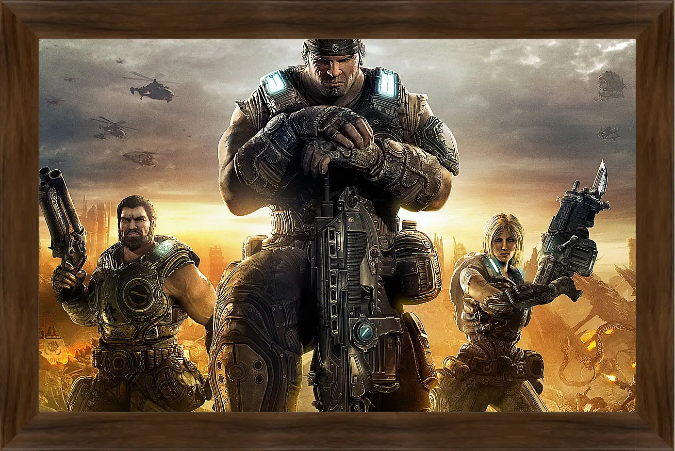 Картина в раме - Gears Of War 3
