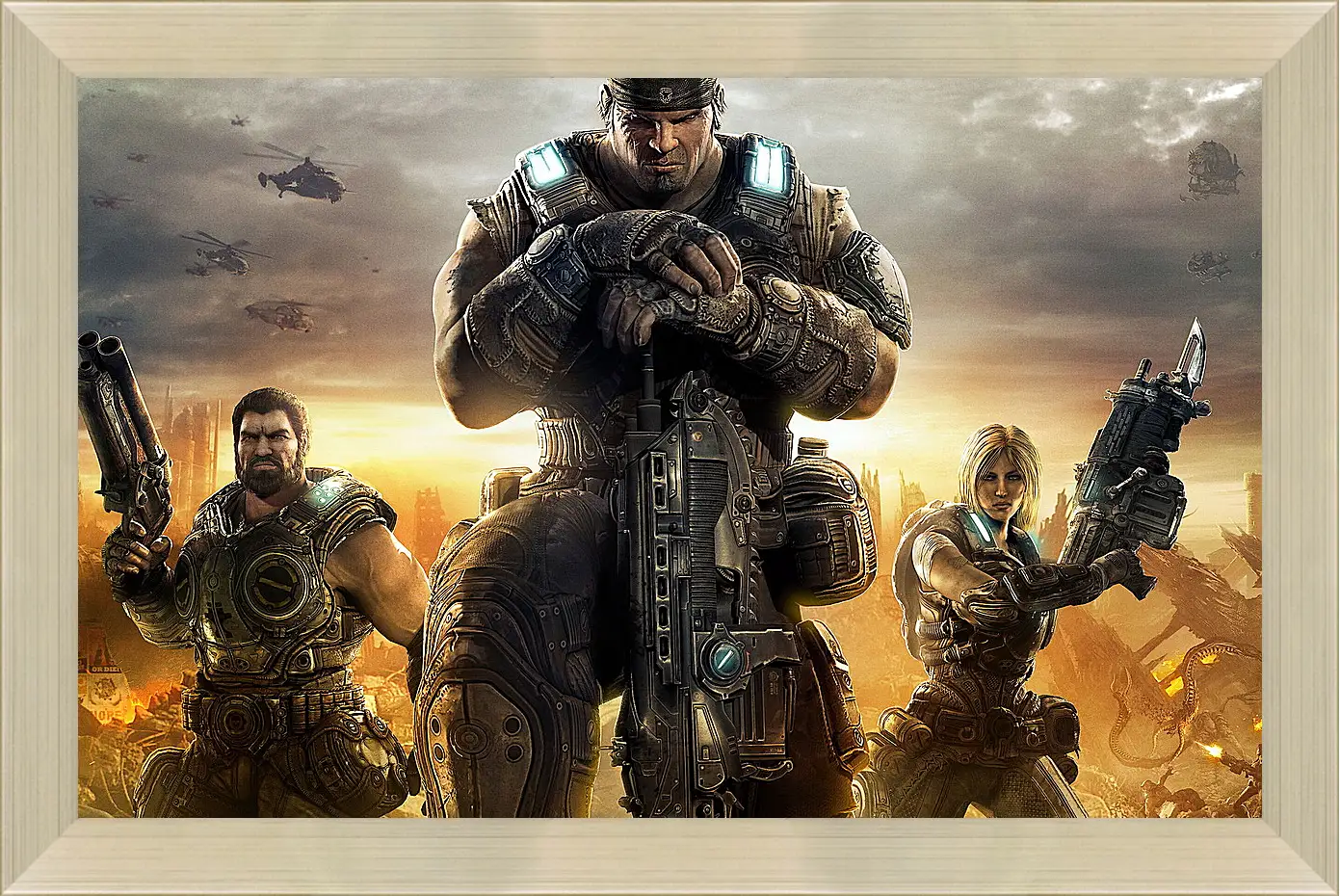 Картина в раме - Gears Of War 3
