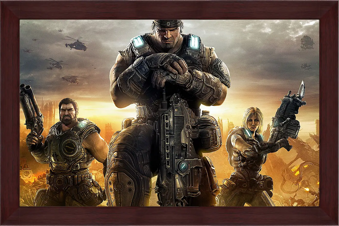 Картина в раме - Gears Of War 3
