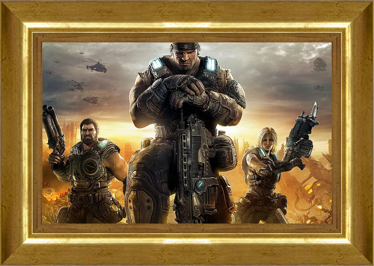 Картина в раме - Gears Of War 3
