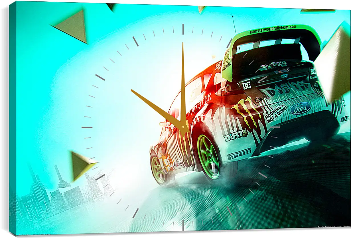 Часы картина - Colin Mcrae: Dirt 3
