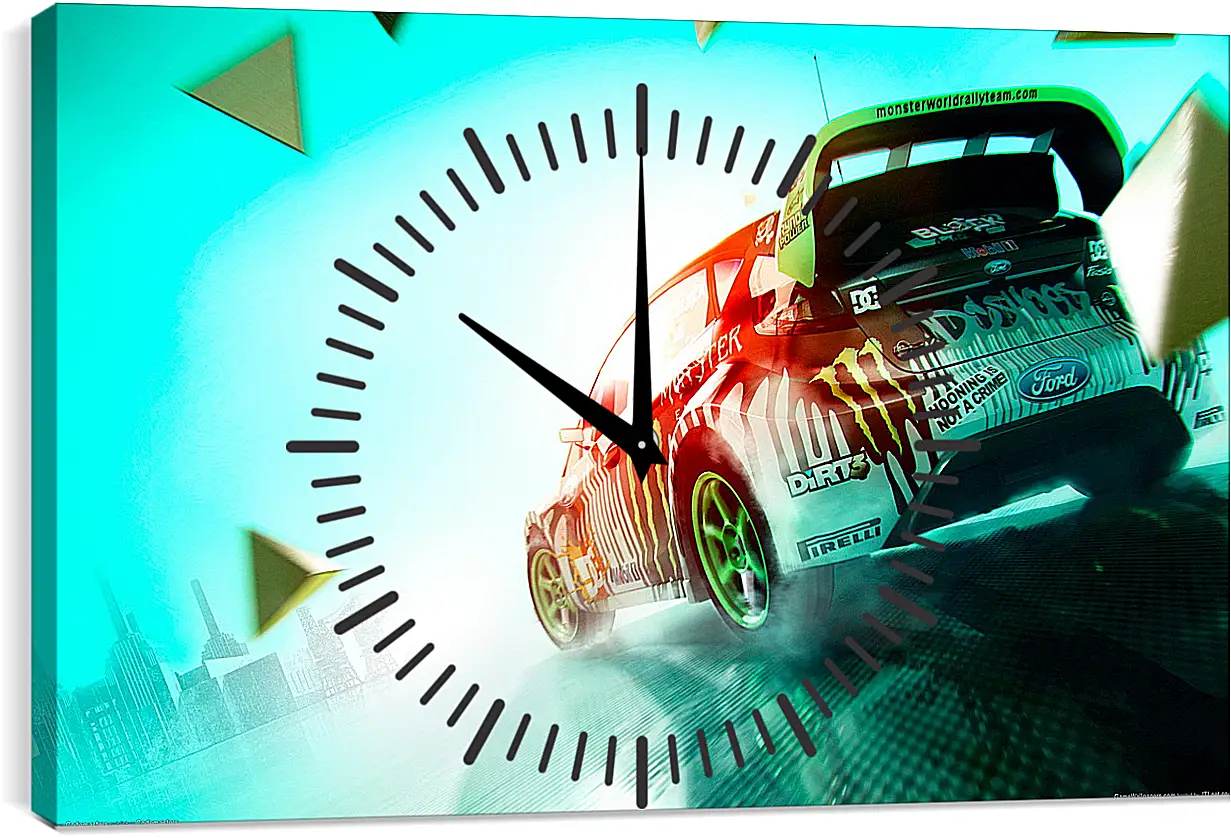 Часы картина - Colin Mcrae: Dirt 3
