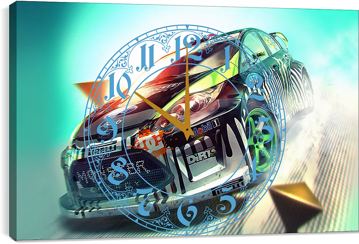Часы картина - Colin Mcrae: Dirt 3
