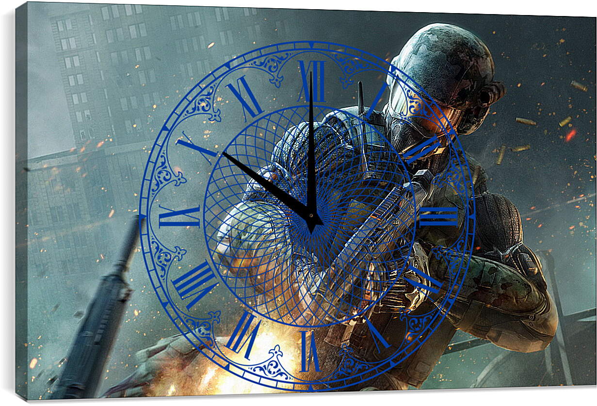 Часы картина - Crysis 2

