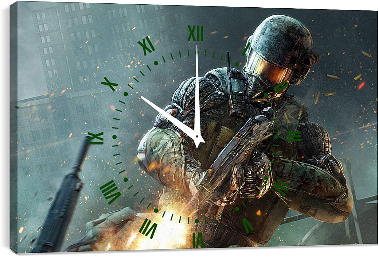 Часы картина - Crysis 2
