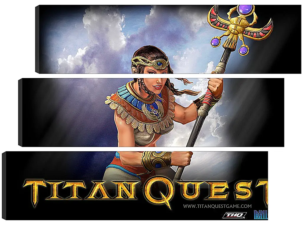 Модульная картина - Titan Quest
