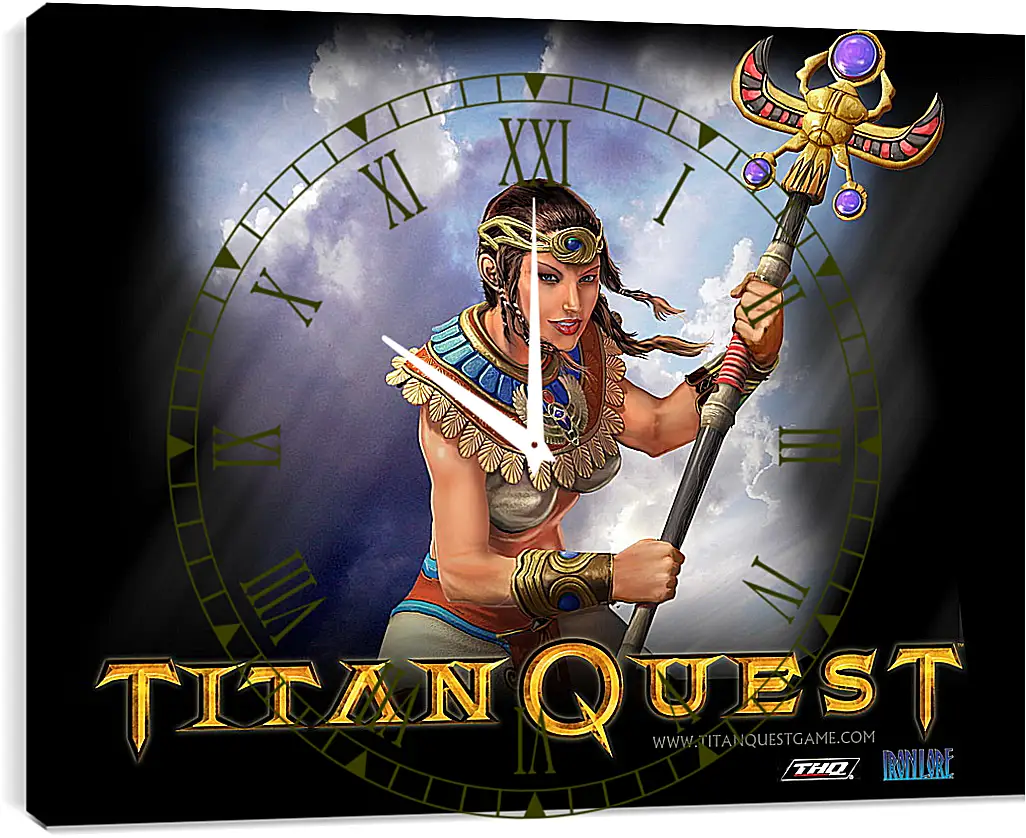 Часы картина - Titan Quest
