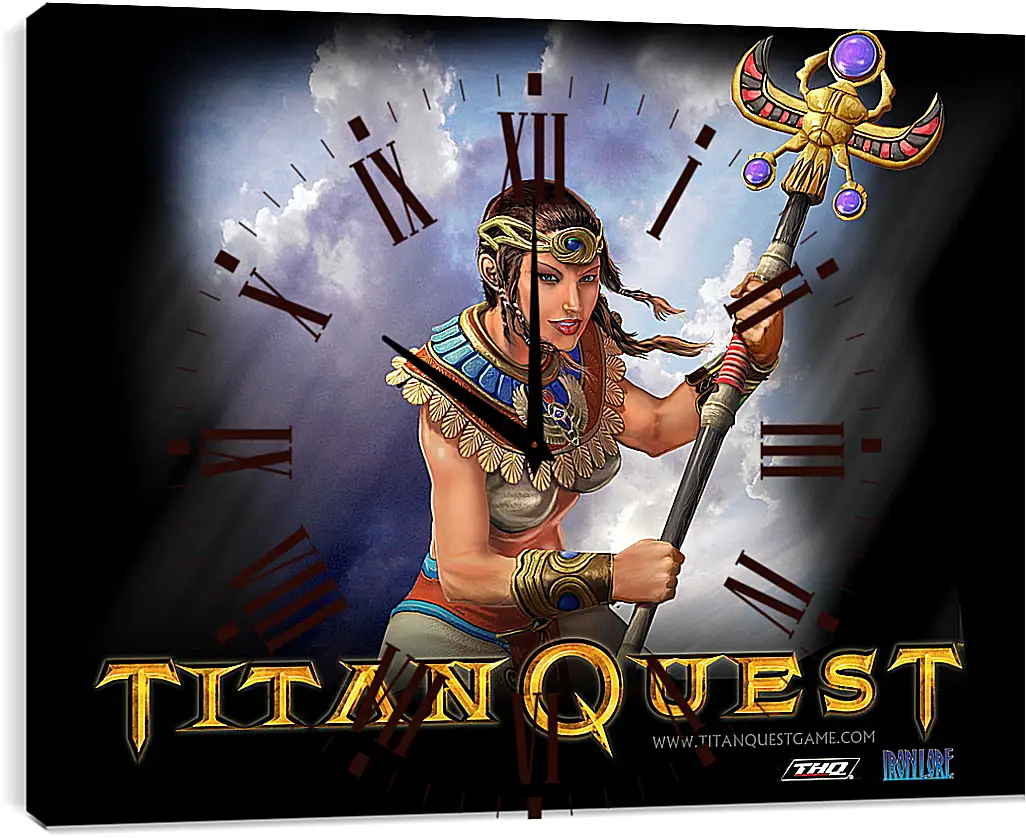 Часы картина - Titan Quest

