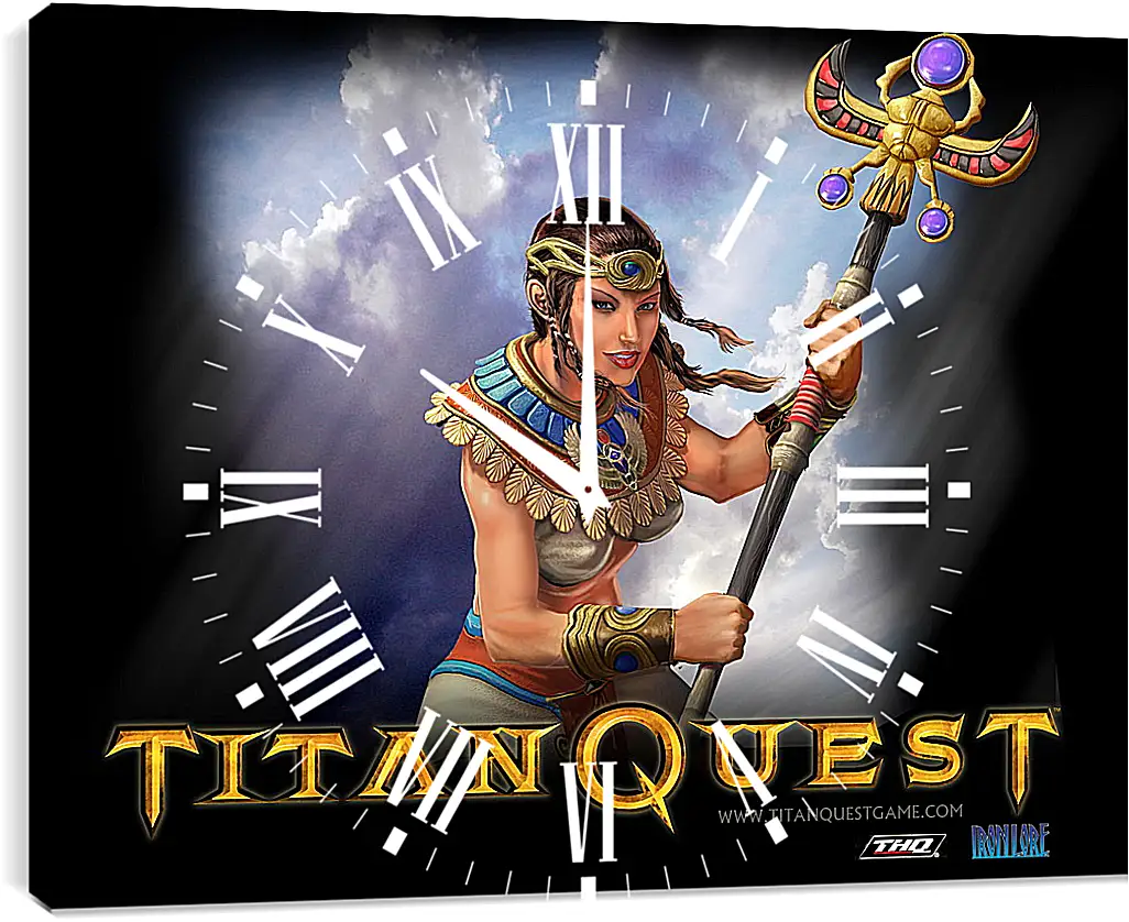 Часы картина - Titan Quest
