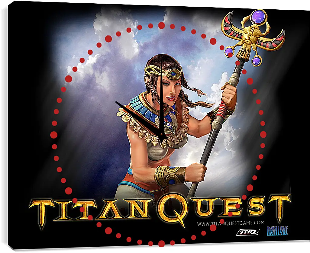 Часы картина - Titan Quest
