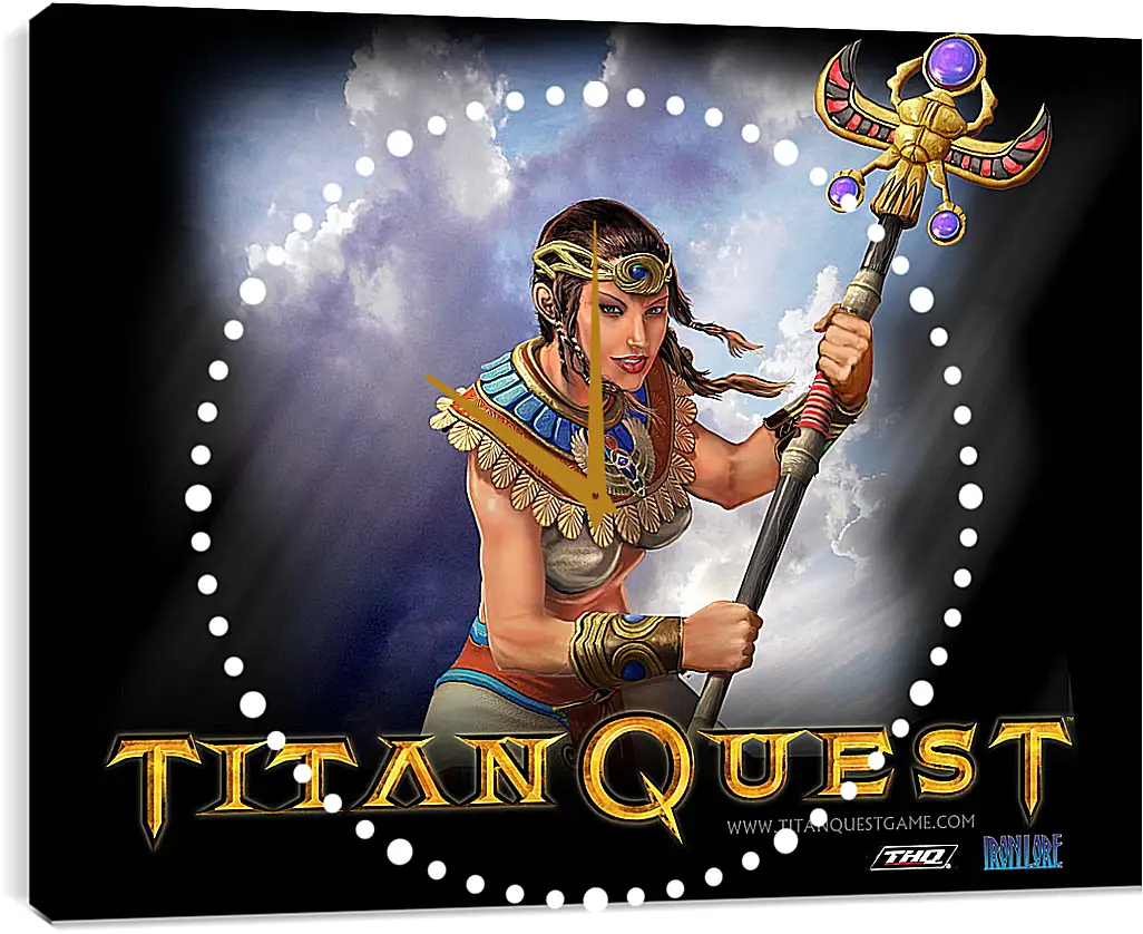 Часы картина - Titan Quest
