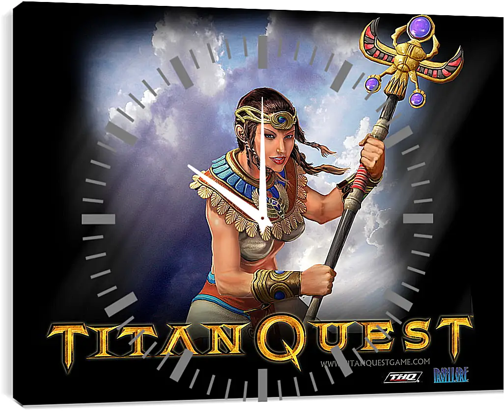 Часы картина - Titan Quest
