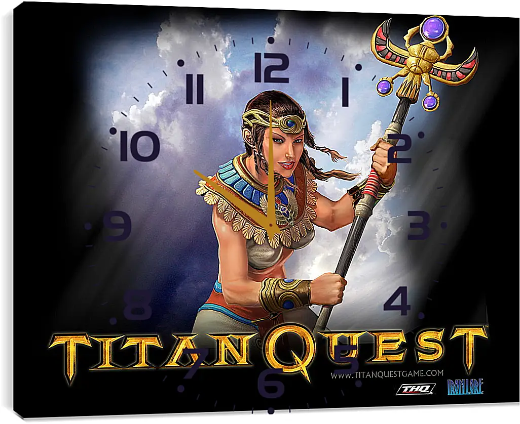 Часы картина - Titan Quest
