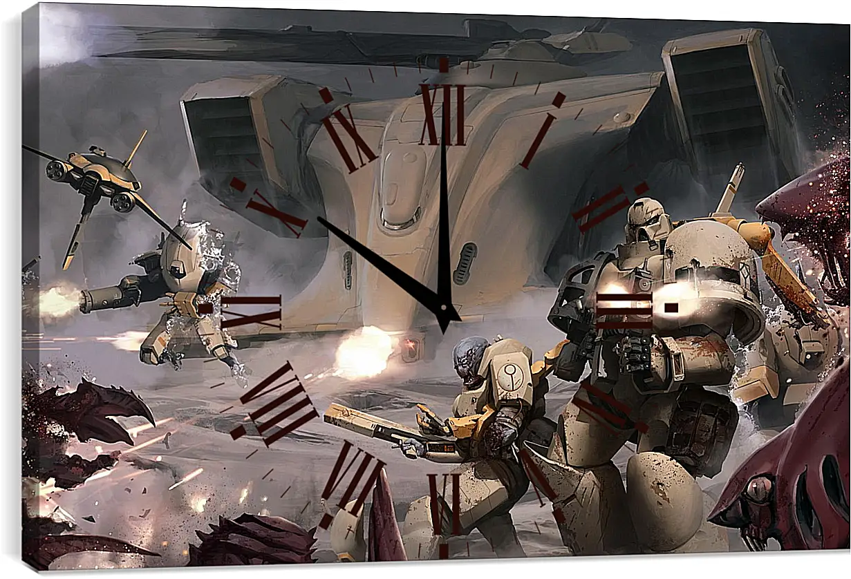 Часы картина - Warhammer