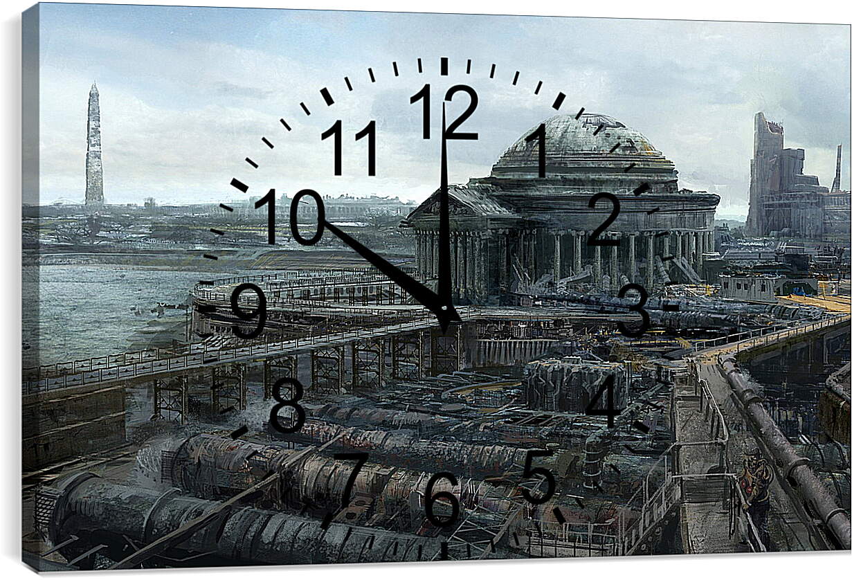 Часы картина - Fallout 3
