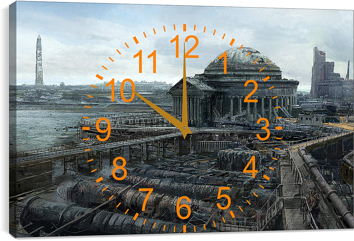 Часы картина - Fallout 3
