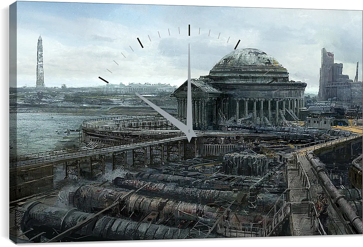 Часы картина - Fallout 3
