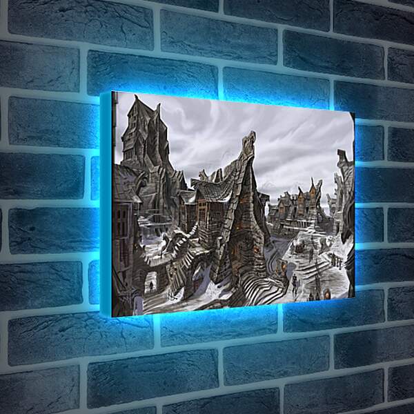 Лайтбокс световая панель - The Elder Scrolls
