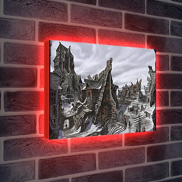 Лайтбокс световая панель - The Elder Scrolls

