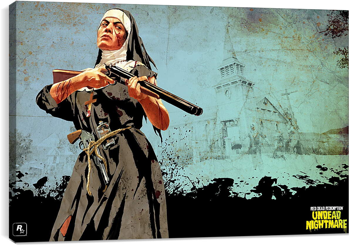 Постер и плакат - Red Dead Redemption: Undead Nightmare
