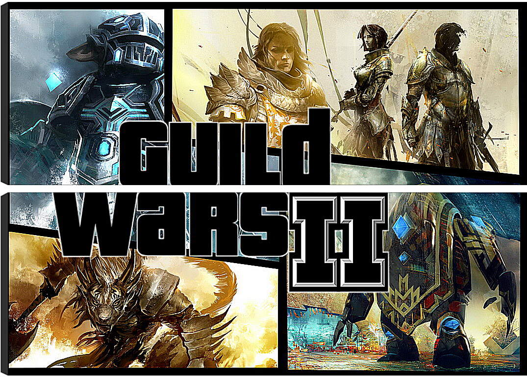 Модульная картина - Guild Wars 2
