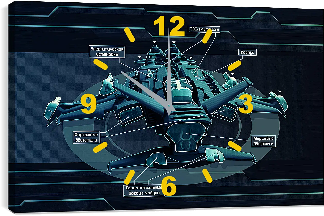 Часы картина - Star Conflict
