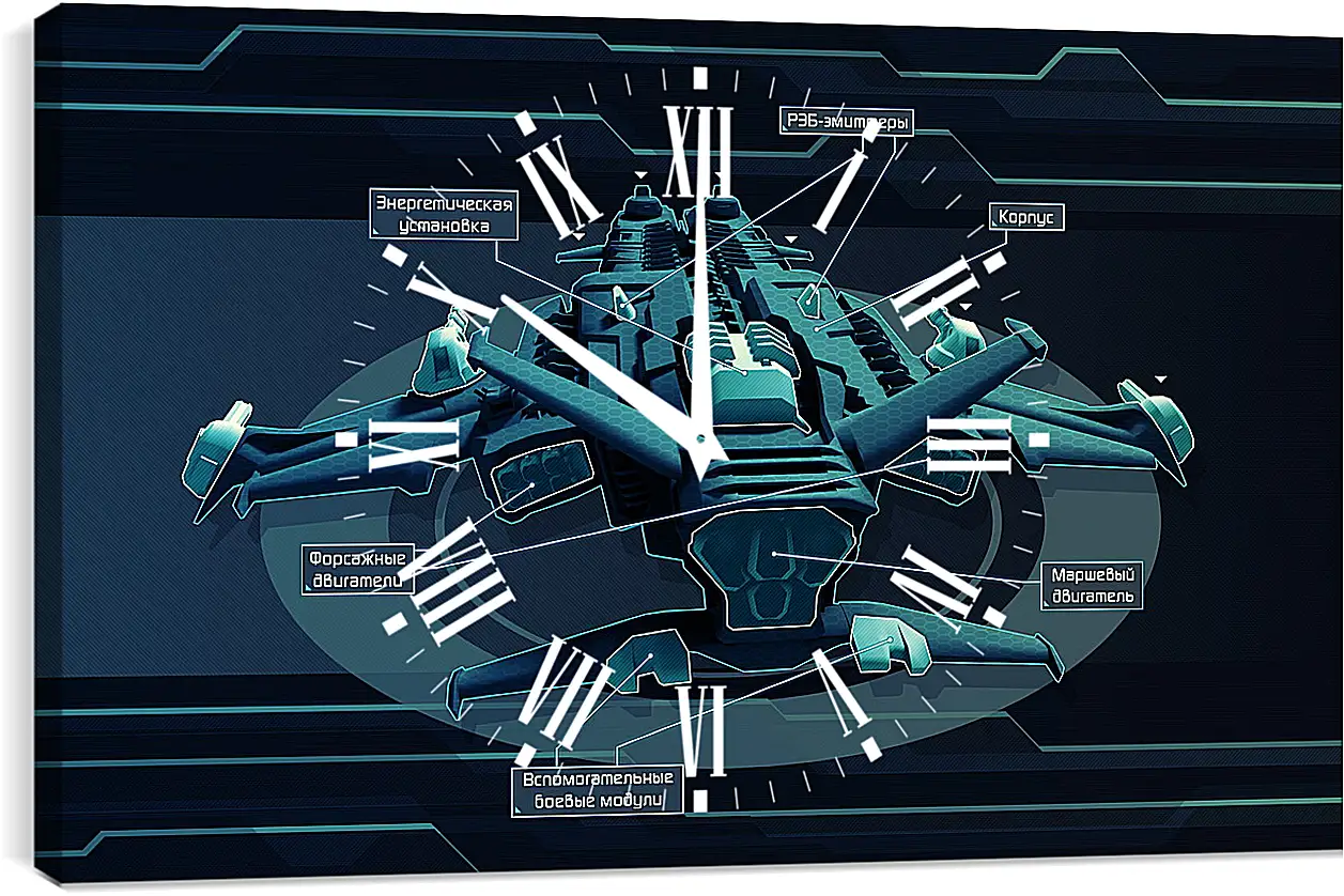 Часы картина - Star Conflict
