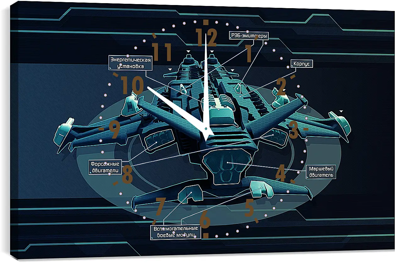 Часы картина - Star Conflict

