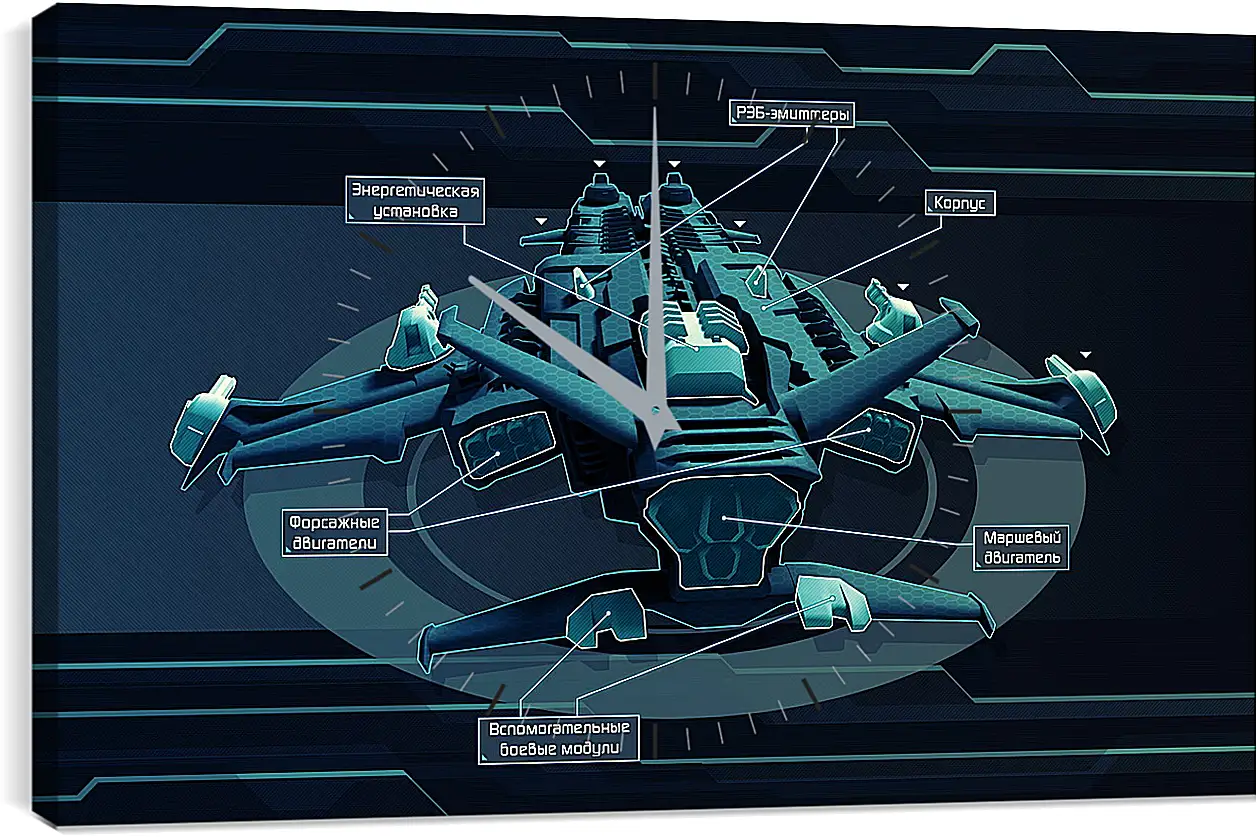 Часы картина - Star Conflict
