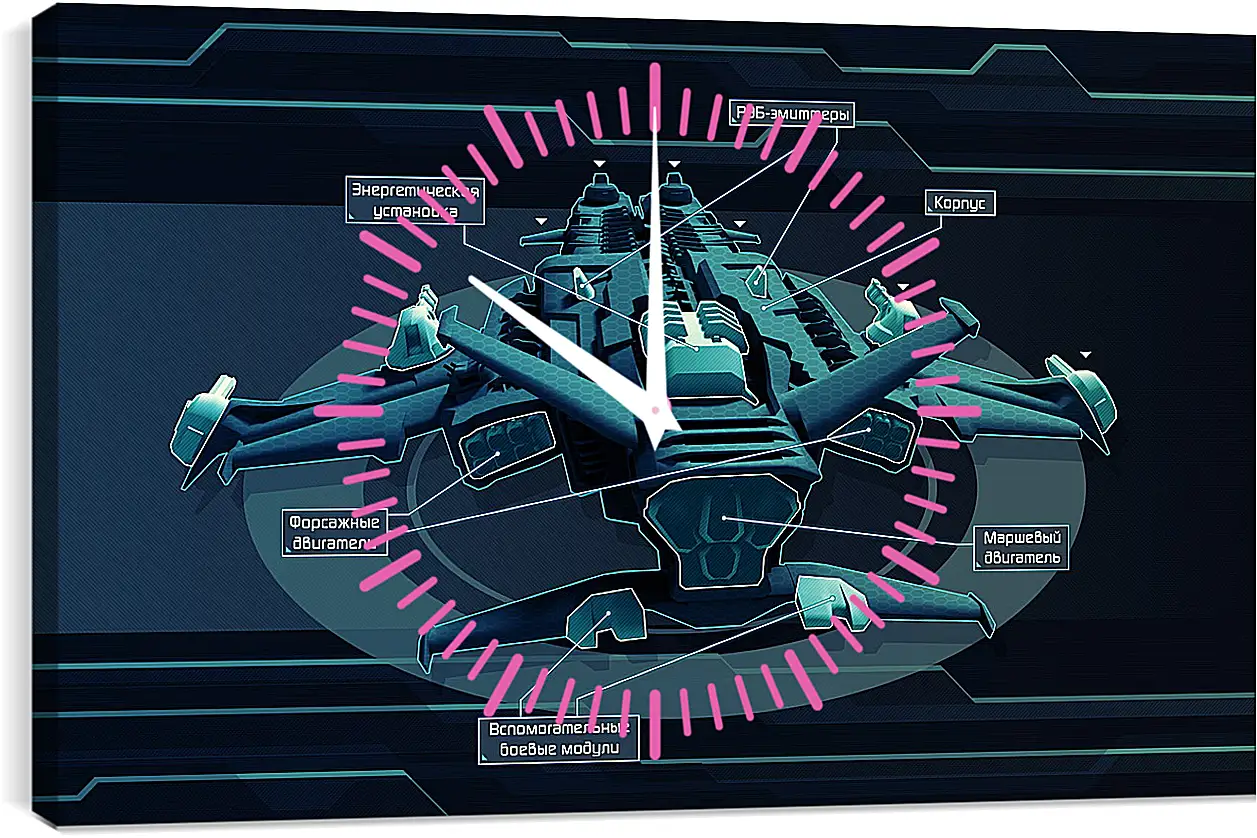 Часы картина - Star Conflict
