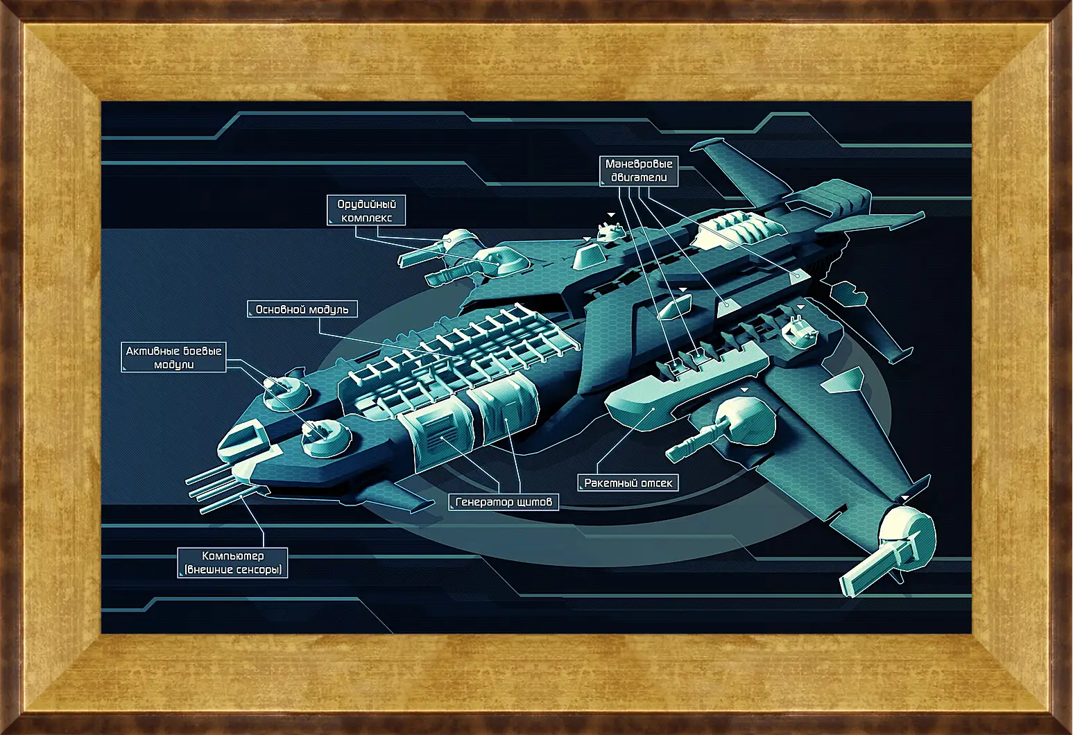 Картина в раме - Star Conflict
