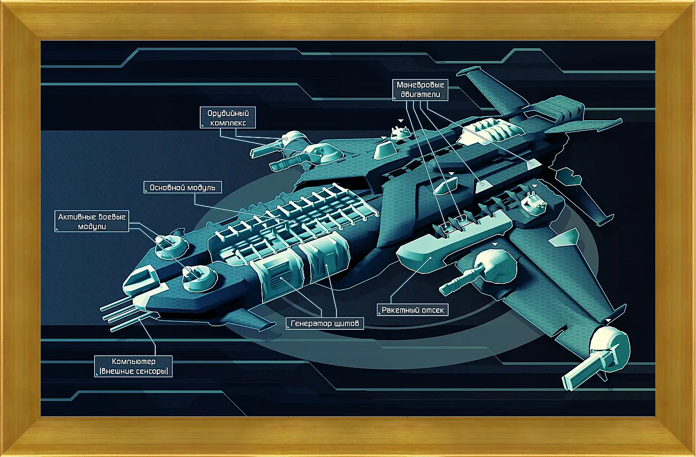 Картина в раме - Star Conflict
