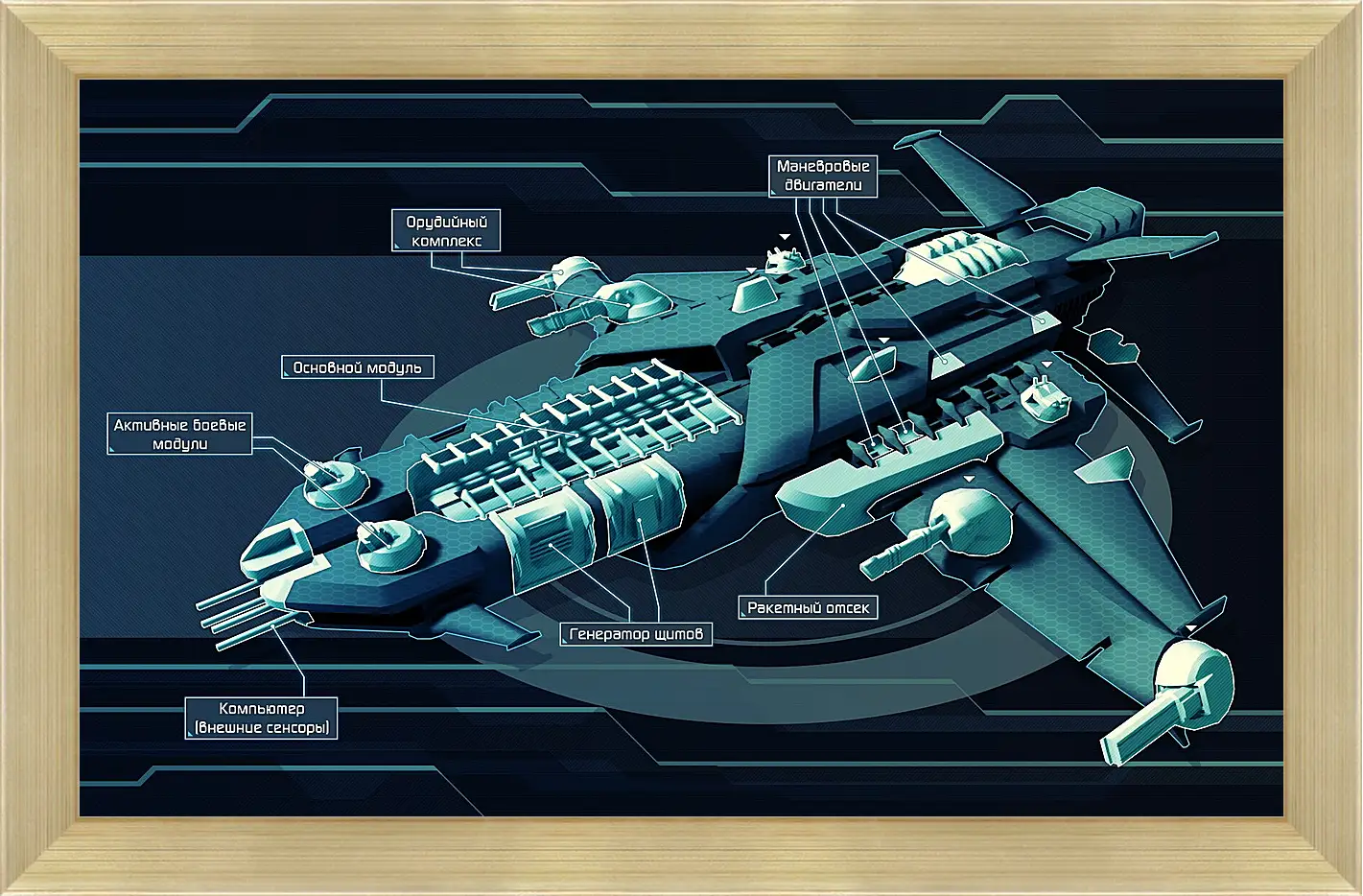 Картина в раме - Star Conflict
