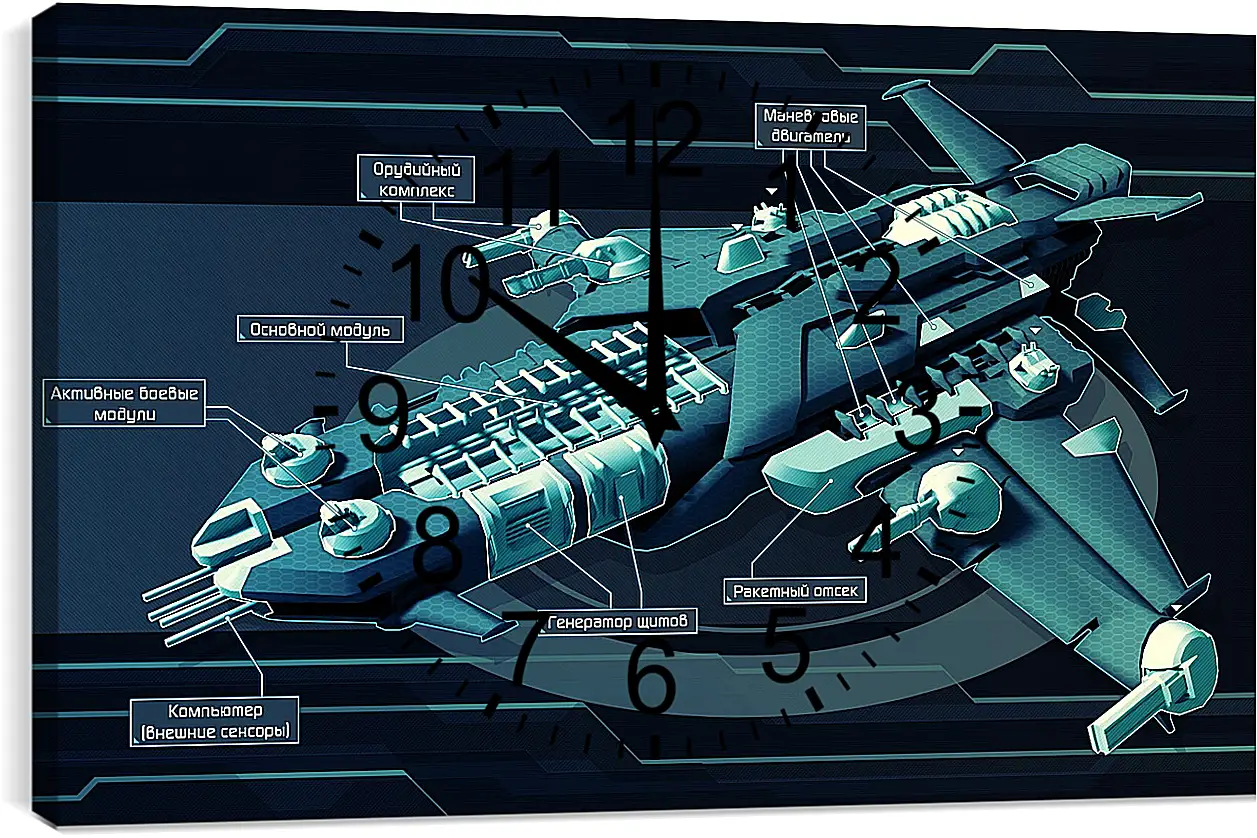 Часы картина - Star Conflict
