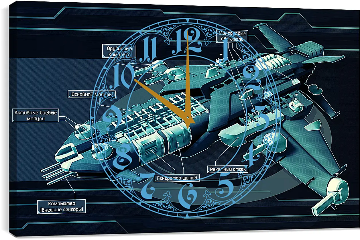 Часы картина - Star Conflict
