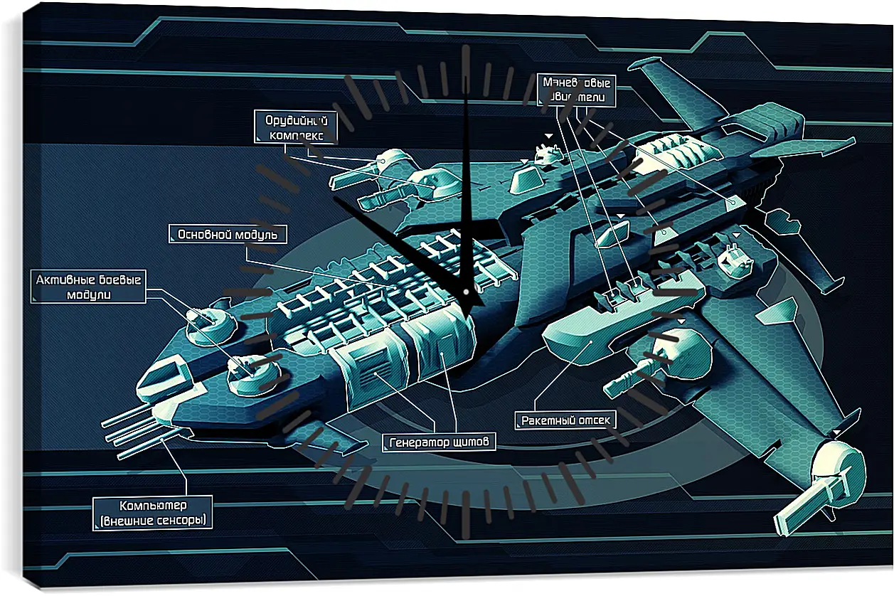 Часы картина - Star Conflict
