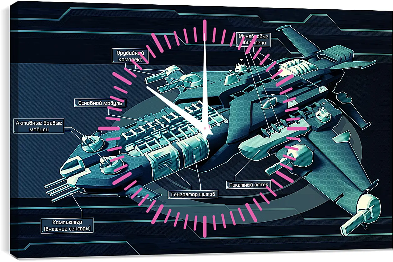 Часы картина - Star Conflict
