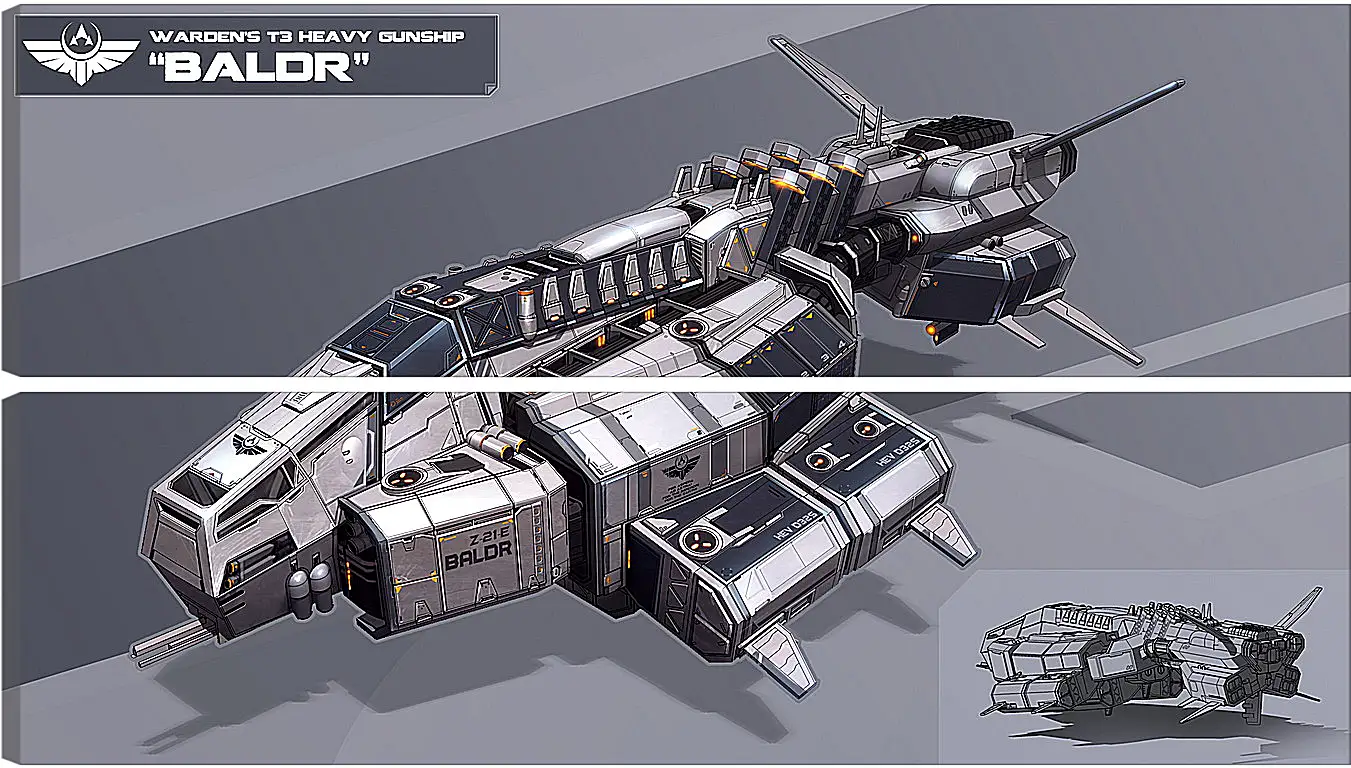 Модульная картина - Star Conflict
