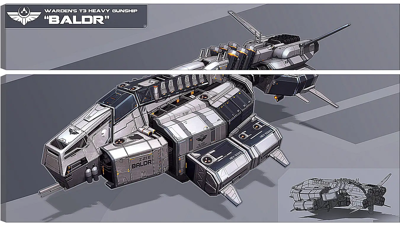 Модульная картина - Star Conflict
