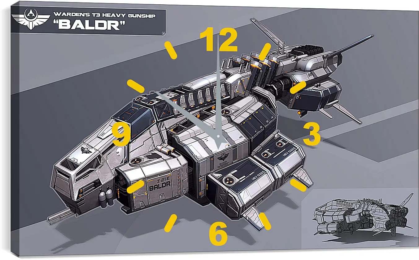 Часы картина - Star Conflict
