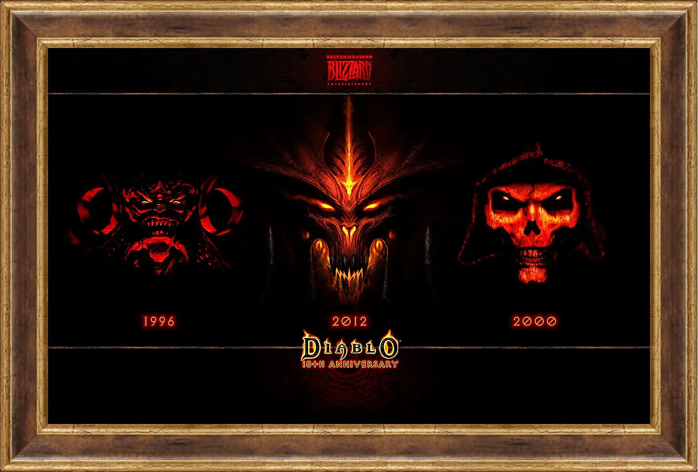 Картина в раме - Diablo
