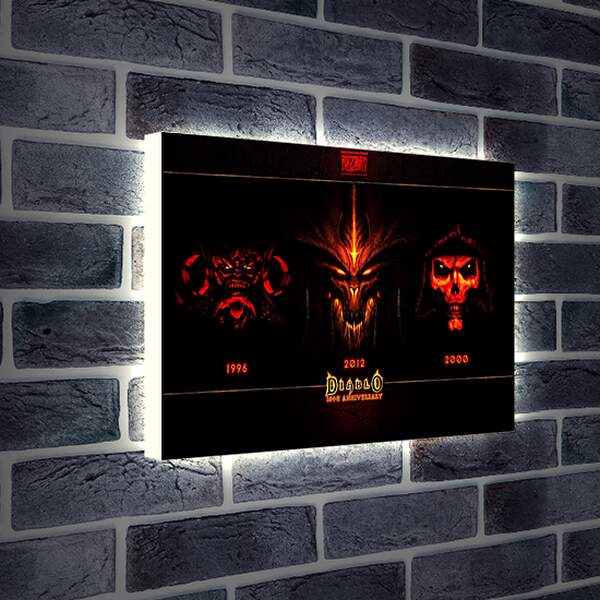 Лайтбокс световая панель - Diablo
