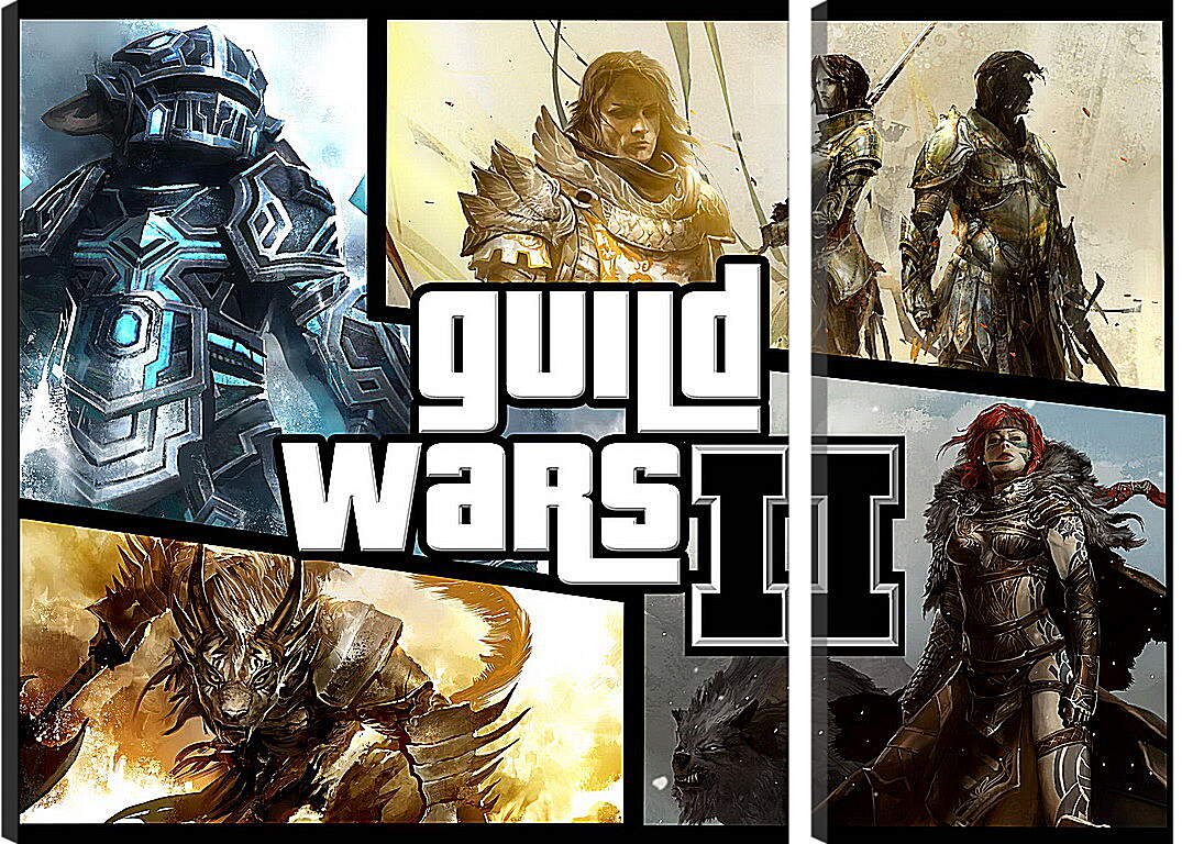 Модульная картина - Guild Wars 2

