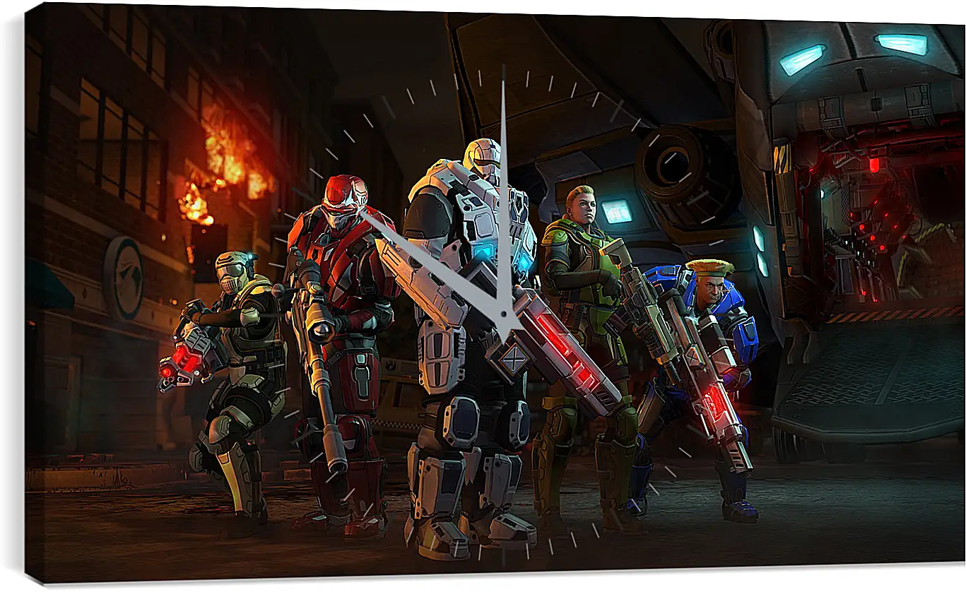 Часы картина - Xcom: Enemy Unknown
